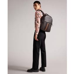 Ted Baker Esentle Striped Backpack Brown Chocolate OS