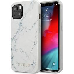 Guess Skal iPhone 13 Marble Vit