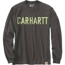 Carhartt Workwear Logo L/S T-Shirt Tröjor Peat