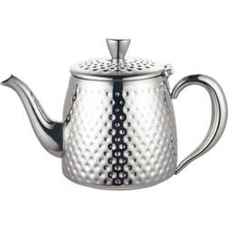 Grunwerg CafÃ© Ole Premium Teaware Tea Pot 48oz Hammered Finish Tekanna