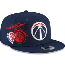 New Era Snapback Cap NBA BACK HALF Washington Wizards
