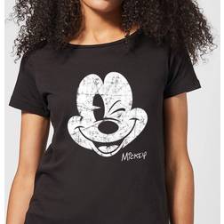 Disney Mickey Mouse Worn Face T-Shirt