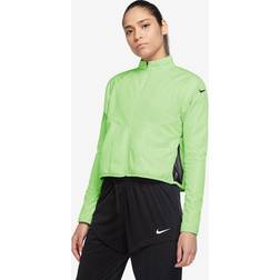 Nike Run Division W Running träningsjacka BARELY VOLT/GOLD/BLACK Dam