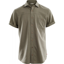 Aclima Leisure Wool Short Sleeve Shirt - Ranger Green