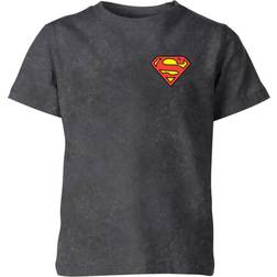 Superman Logo Kids' T-Shirt Acid Wash 11-12 Acid Wash