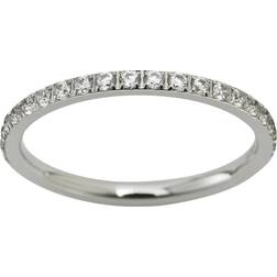 Edblad Glow Ring Mini Steel - Silver/Transparent