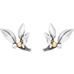 Ole Lynggaard Forest Stud Earrings - Silver/Gold