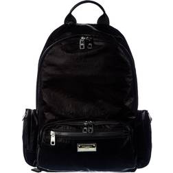 Dolce & Gabbana Logo-Plaque Backpack - Black