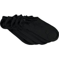 Topeco Bamboo Sneaker Socks 5-pack - Black