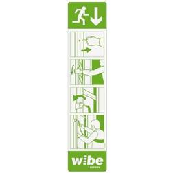 Wibe WURS IS-SE Instruktionsskylt