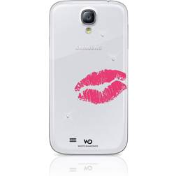 White Diamonds Lipstick Kiss Case for Galaxy S4