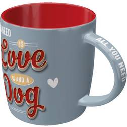 Crafty Capers All You Need Is Love And A Dog Mugg 33cl