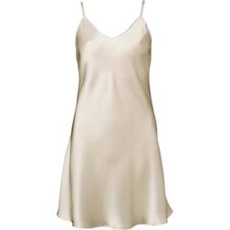 Lady Avenue Silk Satin Nightgown