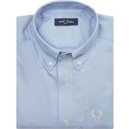 Fred Perry Oxford Long Sleeve Shirt - Blue