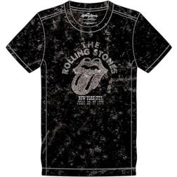 Rolling Stones The Unisex T-Shirt/NYC '75 (Snow Wash) (Medium)
