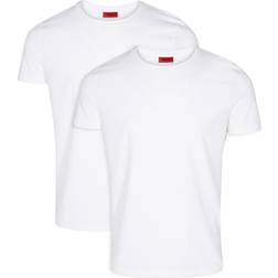Hugo Boss Round Neck T-Shirts 2-Pack M - White