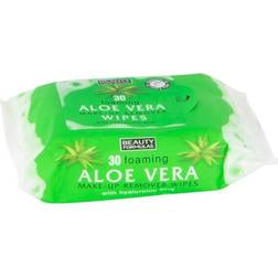 Beauty Formulas Aloe Vera Make-Up Wipes 30 stk