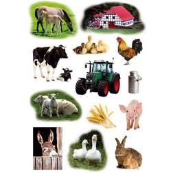 Herma stickers Decor djur på bondgård (3) 3358