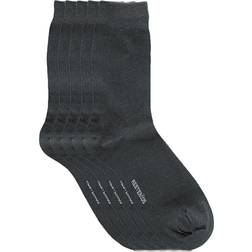 Resteröds Organic Cotton Socks 5-pack - Dark Grey