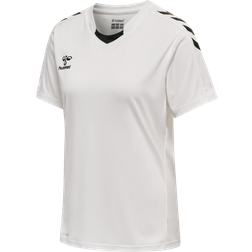Hummel Core XK Poly Short Sleeve T-shirt Women - White