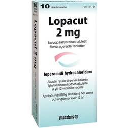Vitabalans Lopacut Filmdragerad tablett 2mg Blister, 10tabletter 150 st