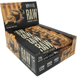Warrior Raw Protein Flapjack Chocolate Peanut Butter Bars 12 st