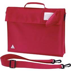 Quadra Juniorbokväska med rem (paket med 2) Bright Red One Size