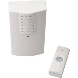 Elworks Doorbell kit wireless 1 push button lissabon white