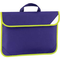 Quadra Enhanced-Vis Book Bag 4 liter (paket med 2) Purple One Size