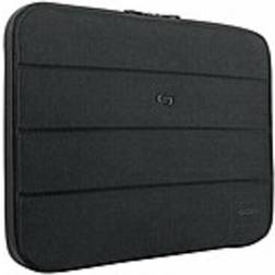 Solo PRO115-4 Carrying Case (Sleeve) for 15.6" Notebook Black Scratch Resistant Interior, Damage Resistant Synthetic Checkpoint Friendly 11