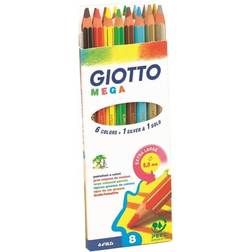 Giotto Färgpennor Mega 8-pack