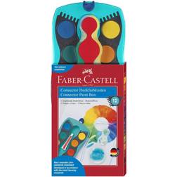 Faber-Castell Connector Dækfarve 12 farver Turkis