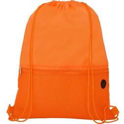 Bullet Oriole Mesh Drawstring Bag (One Size) (Orange)