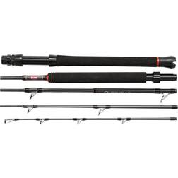Penn Overseas XT Boat Fishing Rod 5 Piece Travel Boat Rods Norway or Tropics Destination Anglers Fuji Guides, Protective Carry Case