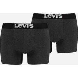 Levi's Men Solid Basic Boxer 2-pack 37149-0404