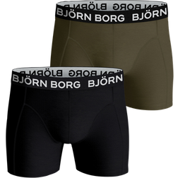 Björn Borg Core Boxer 2-pack - Black/Green