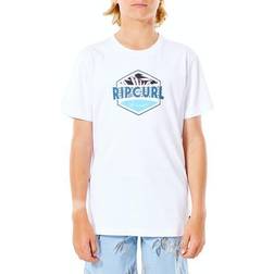 Rip Curl Boys Filler Short Sleeve T-Shirt - White