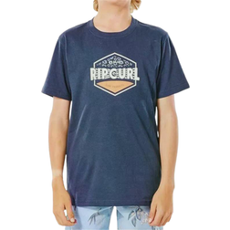 Rip Curl Boys Filler Short Sleeve T-Shirt - Blue
