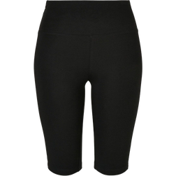 Urban Classics Ladies Organic Stretch Jersey Cycle Shorts - Black