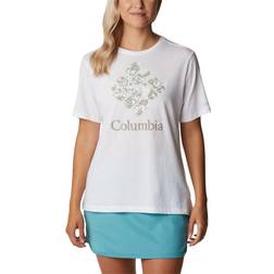 Columbia Montrail Women´s Bluebird Day Relaxed Crew Neck Shirt White, Stacked