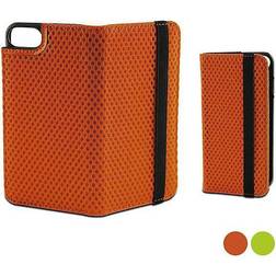 Ksix "Folio-fodral med resårband för mobil Iphone 7 Plus Sport (Färg: Orange)