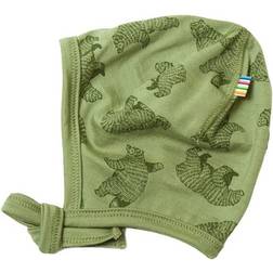 Joha Wool Baby Hat - Green w. Bears (95205-356-3309)