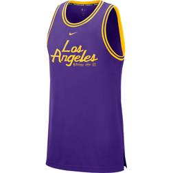 Nike Los Angeles Lakers DNA Courtside Tank Top Sr