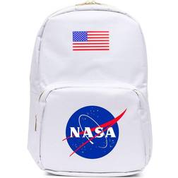 Nasa Logo Backpack - White
