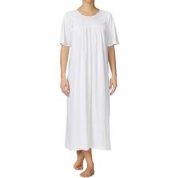 Calida Soft Cotton Nightdress - White