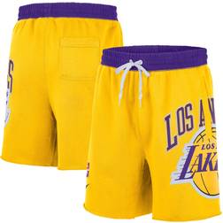 Nike Los Angeles Lakers 75th Anniversary Courtside Fleece Shorts Men