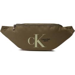 Calvin Klein Recycled Polyester Bum Bag GREEN One Size