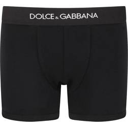Dolce & Gabbana Kid's Boxer Briefs Set of 2 - Black