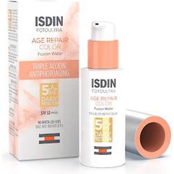 Isdin Fotoultra Age Repair Color Fusion Water Spf 50 Tinted Facial Sunscreen 50ml
