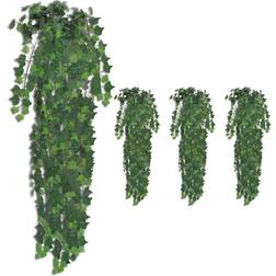 vidaXL Konstväxter murgröna 4 st grön 90 cm Prydnadsfigur
